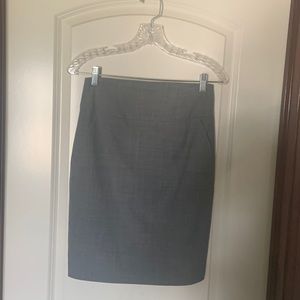 Banana Republic Gray Pencil Skirt
